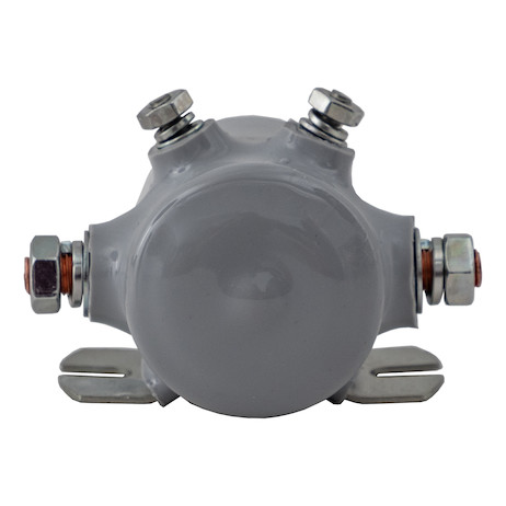 Insulated 12 Volt PVC Coated SPST Circuitry Solenoid - Continuous Duty
