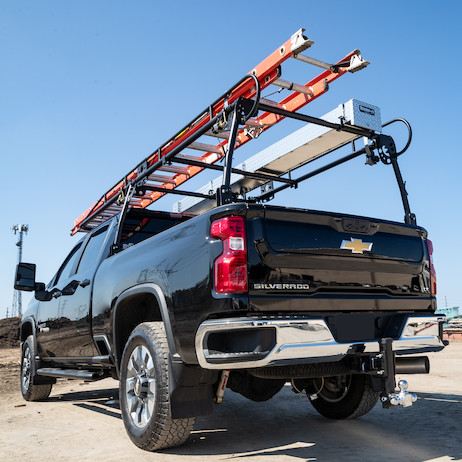 Heavy Duty Universal Black Steel Ladder Rack for Pickup Trucks Buyers Products