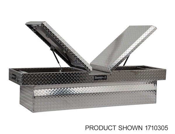 Diamond Tread Aluminum Gull Wing Truck Tool Box Series