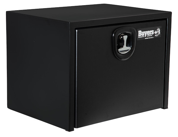 Textured Matte Black Steel Underbody Truck Tool Box with 3-Point Latch Series