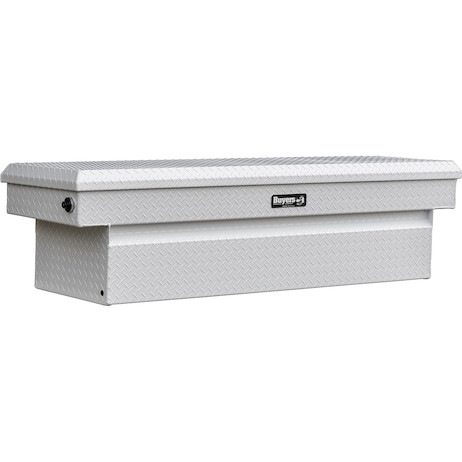 Gloss White Diamond Tread Aluminum Crossover Truck Tool Box Series 