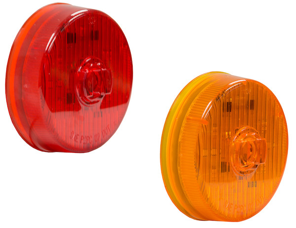2.5 Inch Round Marker/Clearance Light with 7 LEDs