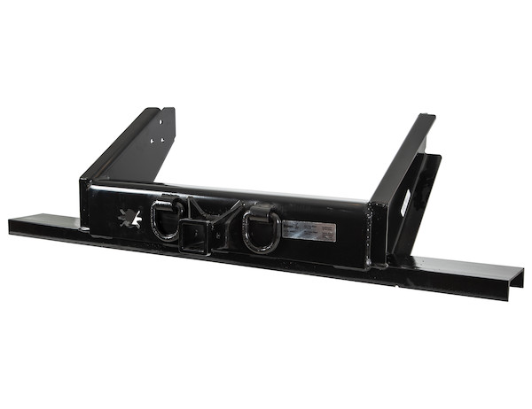 Flatbed/Flatbed Dump Hitch Plate Bumper with 2-1/2 Inch Receiver