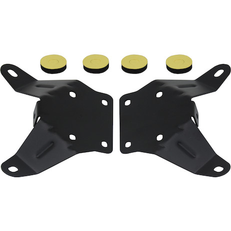 Black Steel Adjustable Bracket Kit for 24-Inch, 48-Inch, 54-Inch and 60-Inch Light Bars