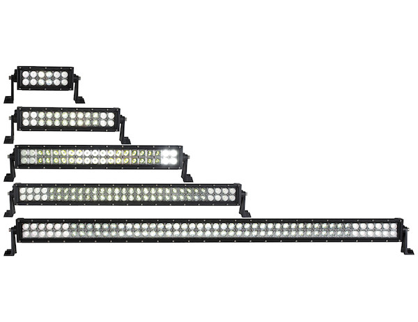Ultra Bright Straight Double Row LED Combination Spot-Flood Light Bar Series