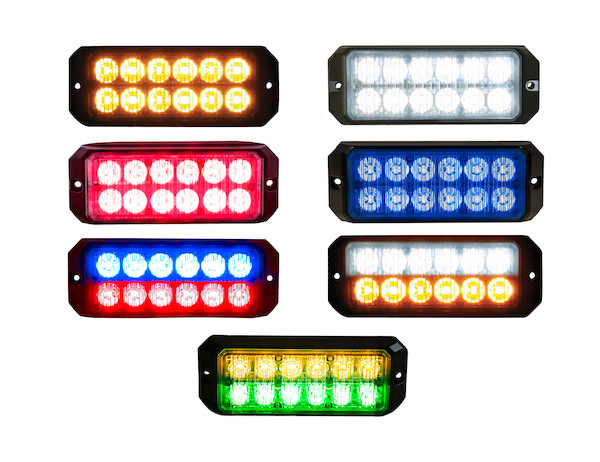 Dual Row 5 Inch LED Strobe Light Series