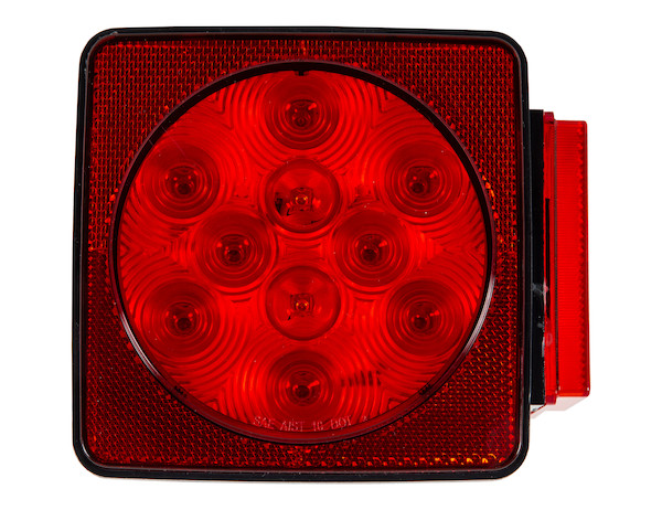 5 Inch Box-Style LED Stop/Turn/Tail Light for Trailers Under 80 Inches Wide