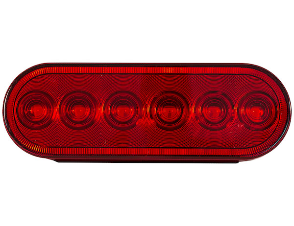 6 Inch Oval Stop/Turn/Tail Light with 6 LEDs