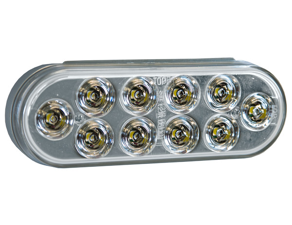 6 Inch Oval Backup Light with 10 LEDs