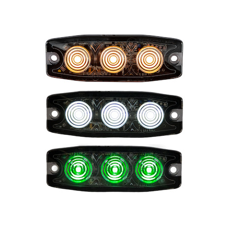 Ultra Thin 3.5 Inch LED Strobe Light Series