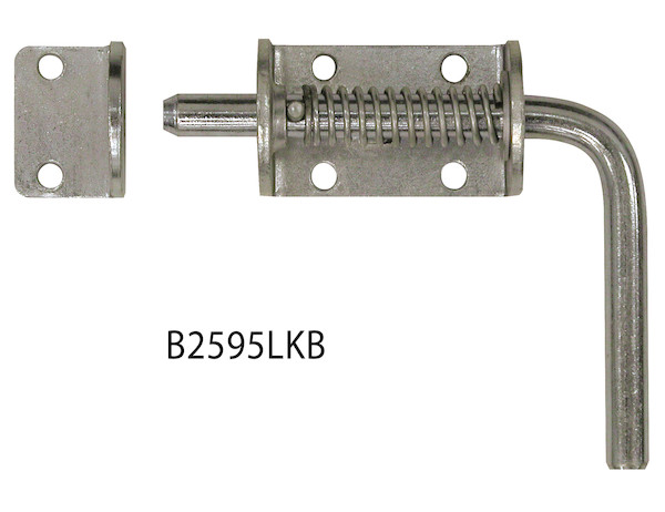 Buyers Products B2595SH Pin 1/2" Spring Loaded Latch Assembly 