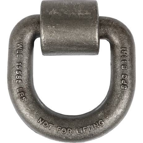 D-RING,1 in dia 3in X 3in FORGED W/BRKT | Buyers Products