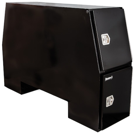 Gloss Black Steel Backpack Truck Tool Box Series for Service Body Trucks