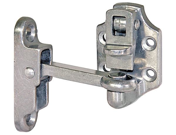 Aluminum Hook and Keeper Door Hold Back