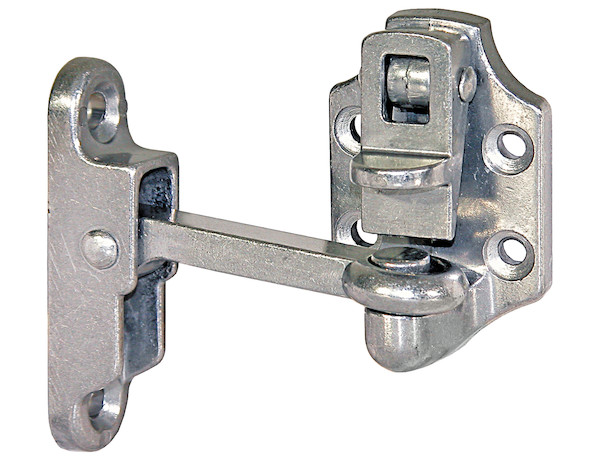 thumbnail image 2 of Rockwell Trailer & RV Door Holder – Aluminum Hold Back Hook & Keeper Latch, 4" Style 2 of 2