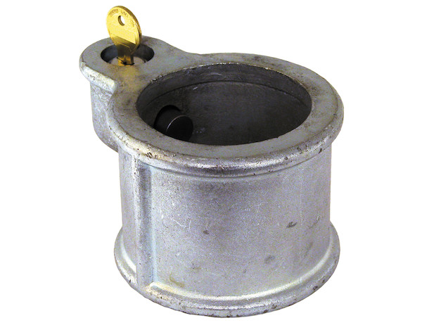 thumbnail image 2 of Hardened Steel Conical King Pin Lock For Trailers & RVs - High Security Theft Deterrent 2 of 11