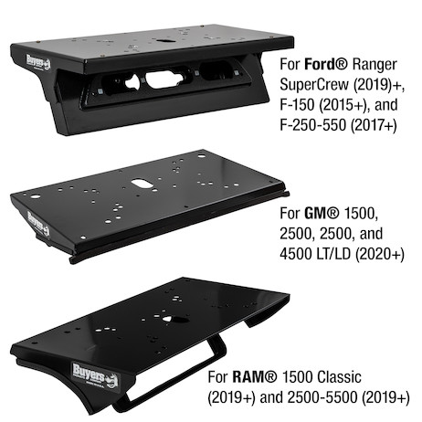 Pro Series Drill-Free Light Bar Cab Mounts for Ford®, GM® and RAM® Trucks