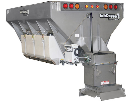 SaltDogg® Municipal Hydraulic Conveyor Chain Spreader