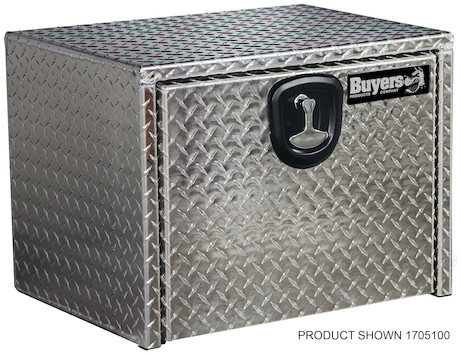 Buyers Products 1732500 Textured Matte Black 18x18x24 Inches Truck Box 