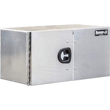 Pro Series Smooth Aluminum Barn Door Underbody Truck Tool Box Series with Stainless Steel Doors
