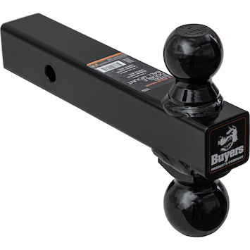 Dual Ball Mount for 2 Inch & 2.5 Inch Hitch Receivers