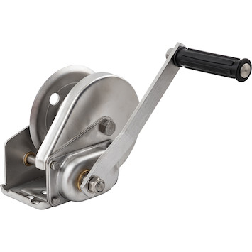 WINCH, AUTO BRAKE, HAND CRANK