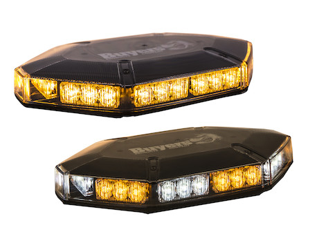 13 inch 72W LED Amber Yellow Light Construction Warning Strobe Bar Roof Magnet 