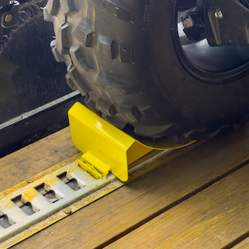 E-Track Wheel Chock