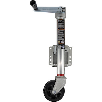 Drill-Powered Swing-Away Trailer Jack