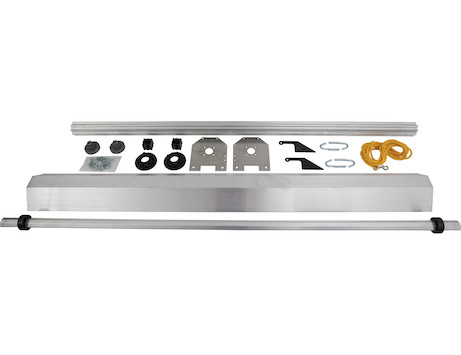 Aluminum Pull-Style Tarp System with Spring Assist (No Tarp Included)