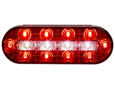 6 Inch Oval LED Combination Stop/Turn/Tail and Backup Light