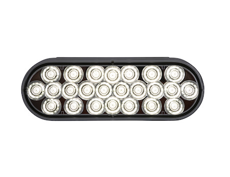 6 Inch Oval Backup Light with 24 LEDs