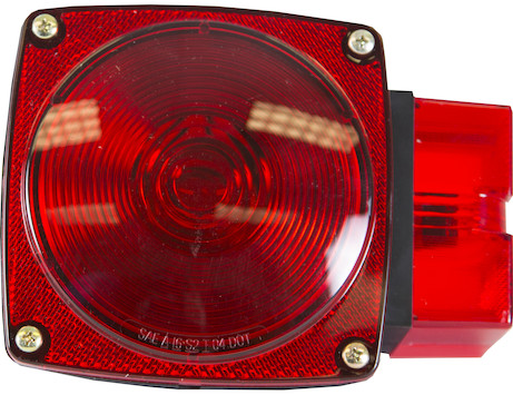 Incandescent Box Light Road Side Over 80" Red Stop Turn Tail Boat RV Camper