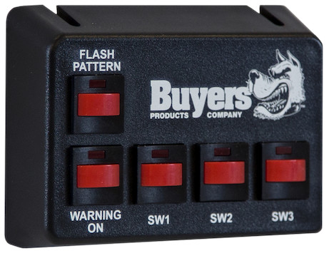 Buyers Products 6391002 Double On-Off Illuminated Switch Panel 