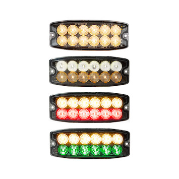 Dual Row Ultra Thin 5 Inch LED Strobe Light Series