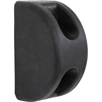 D-Shaped  Molded Rubber Bumpers