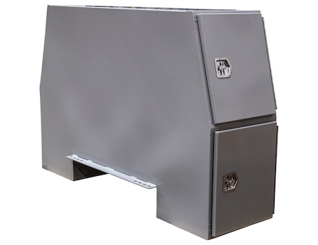 Primed Steel Backpack Truck Tool Box Series with Offset Floor