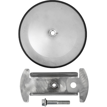 8 Inch Stainless Steel Reservoir Cleanout Plate Assembly