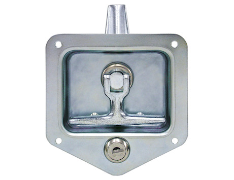 Stainless Steel T-Handle Latch with Mounting Holes