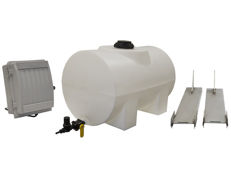SaltDogg® 12 VDC Pre-Wet Kit With 55-Gallon Poly V-Box Mount Reservoir