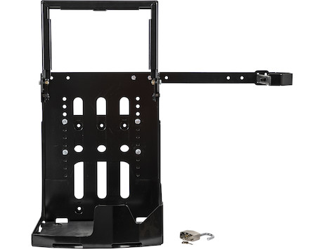 Universal Backpack Blower Rack for Open and Enclosed Landscape Trailers