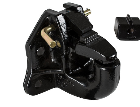 45 Ton Air Compensated Pintle Hitch with 4 Mounting Holes