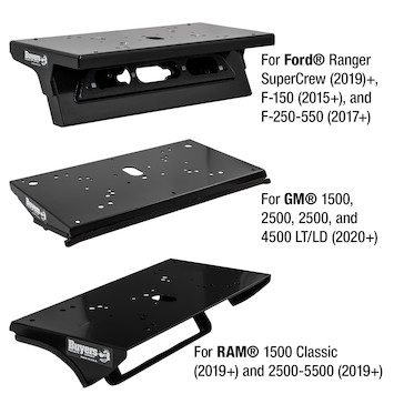 Pro Series Drill-Free Light Bar Cab Mounts for Ford®, GM® and RAM® Trucks