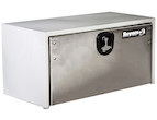 White Steel Underbody Truck Box with Stainless Door