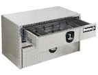Diamond Tread Aluminum Underbody Truck Box with Drawer