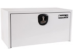 White Steel Underbody Truck Box with 3-Point Latch